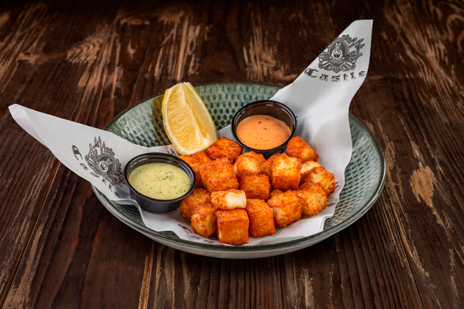 Halloumi bites
